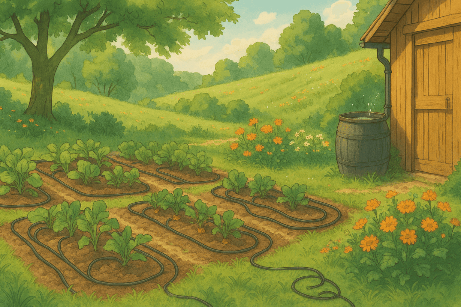 Efficient Irrigation & Watering Systems for Sustainable Gardening image